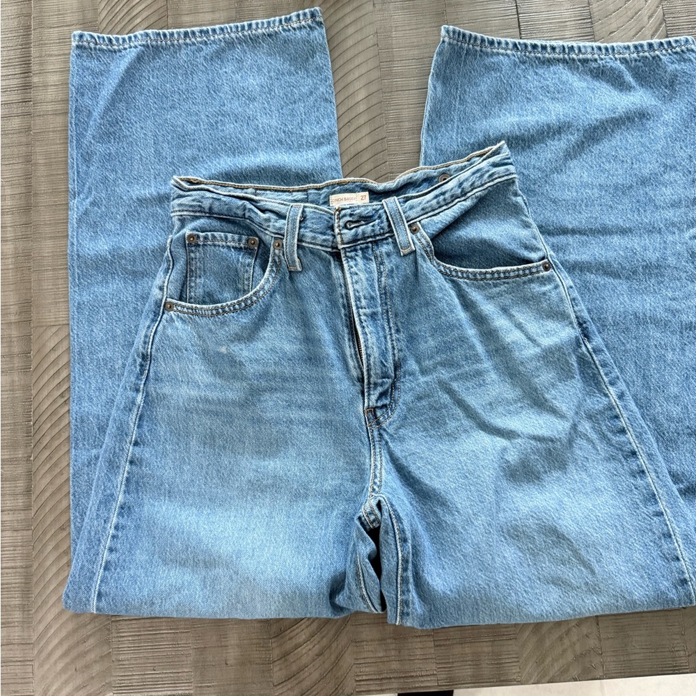 Levi's cinch baggy wide leg jeans